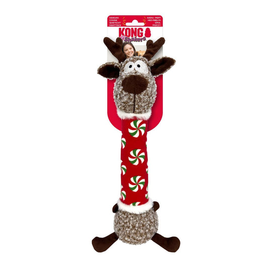 Kong Holiday Shakers Luvs Reindeer Medium
