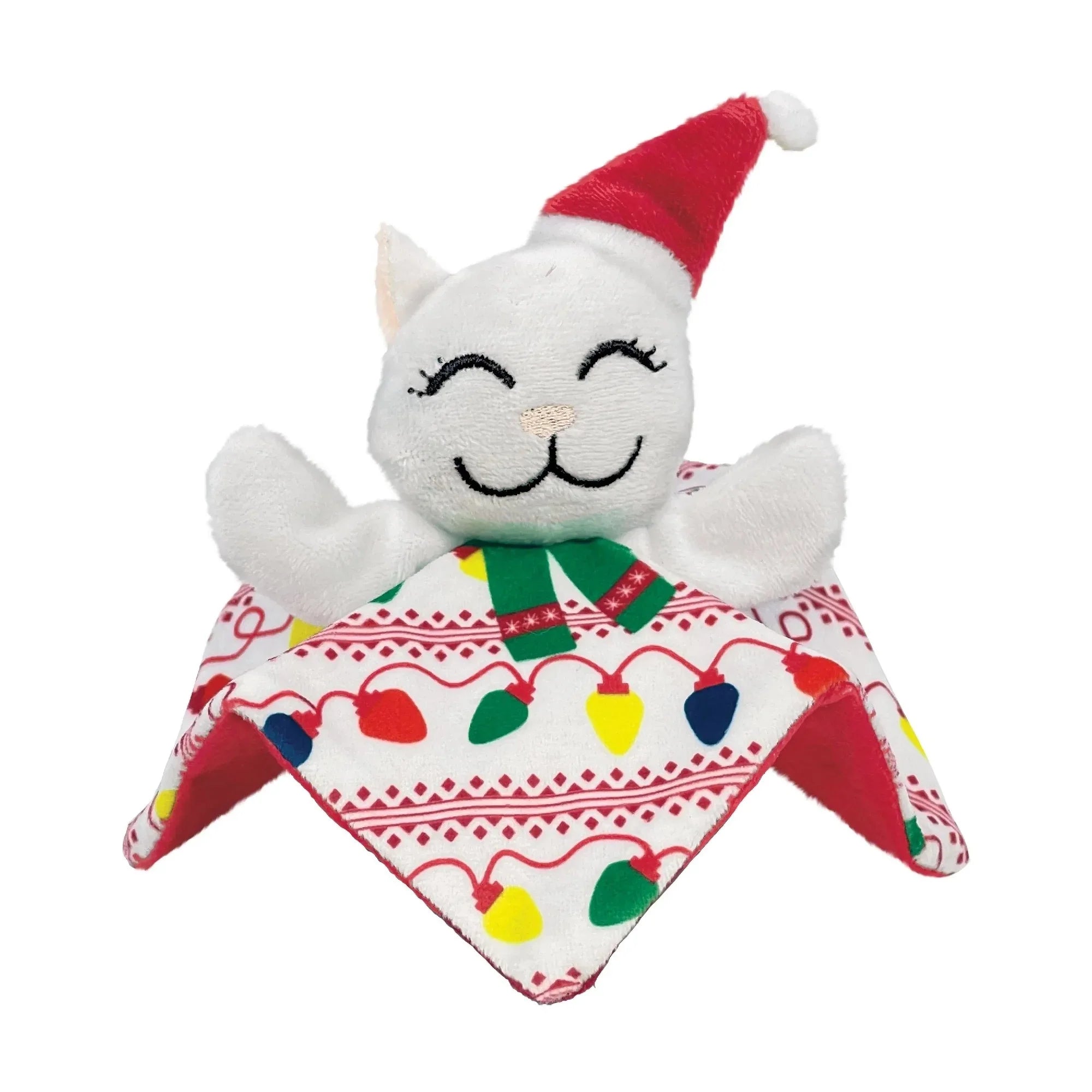 Kong Holiday Crackles Santa Kitty