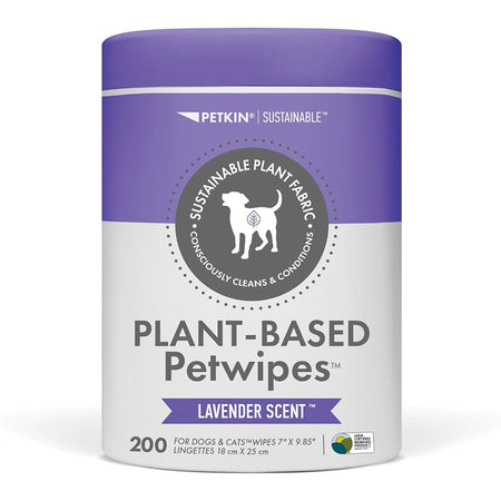 Petkin Plant-based Pet Wipes [COL:Lavender]