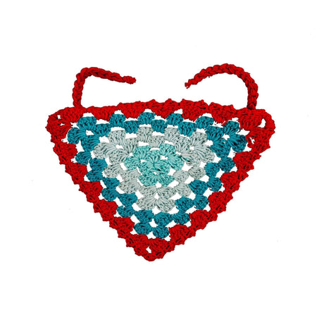 Animale Crochet Bandana Gypsi Red