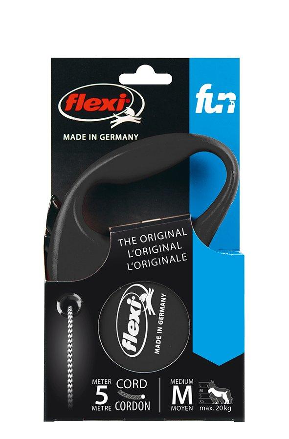 Flexi Fun Cord Black 5mtr