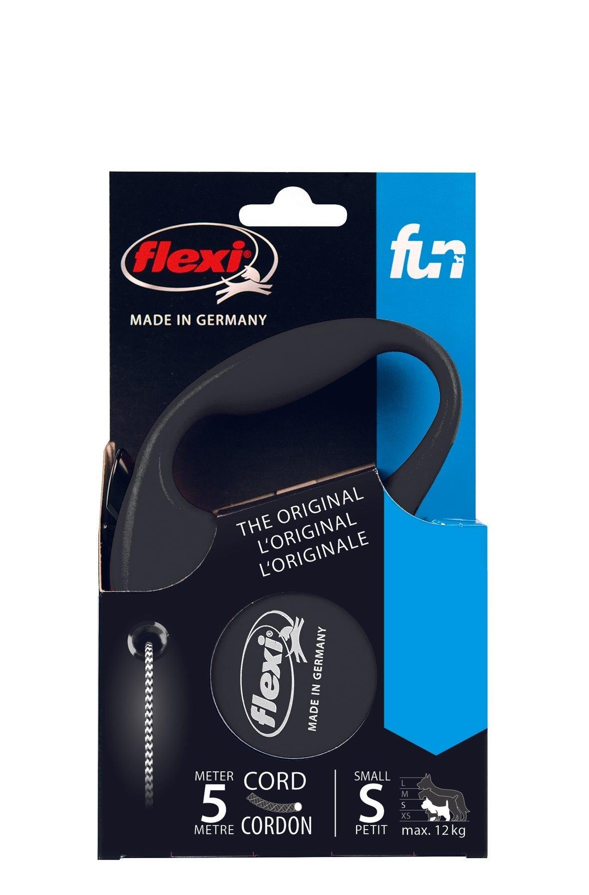 Flexi Fun Cord Black 5mtr