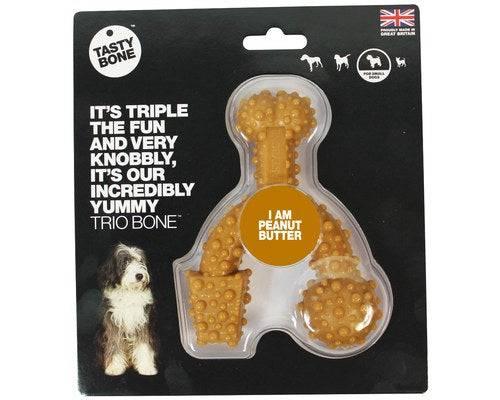 Tasty Bone Nylon Trio Dog Bone [SIZ:Large COL:Chicken]