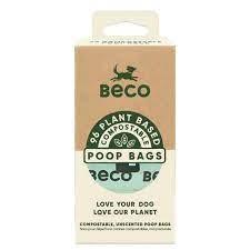 Beco Poop Bags Compostable 96 Pack