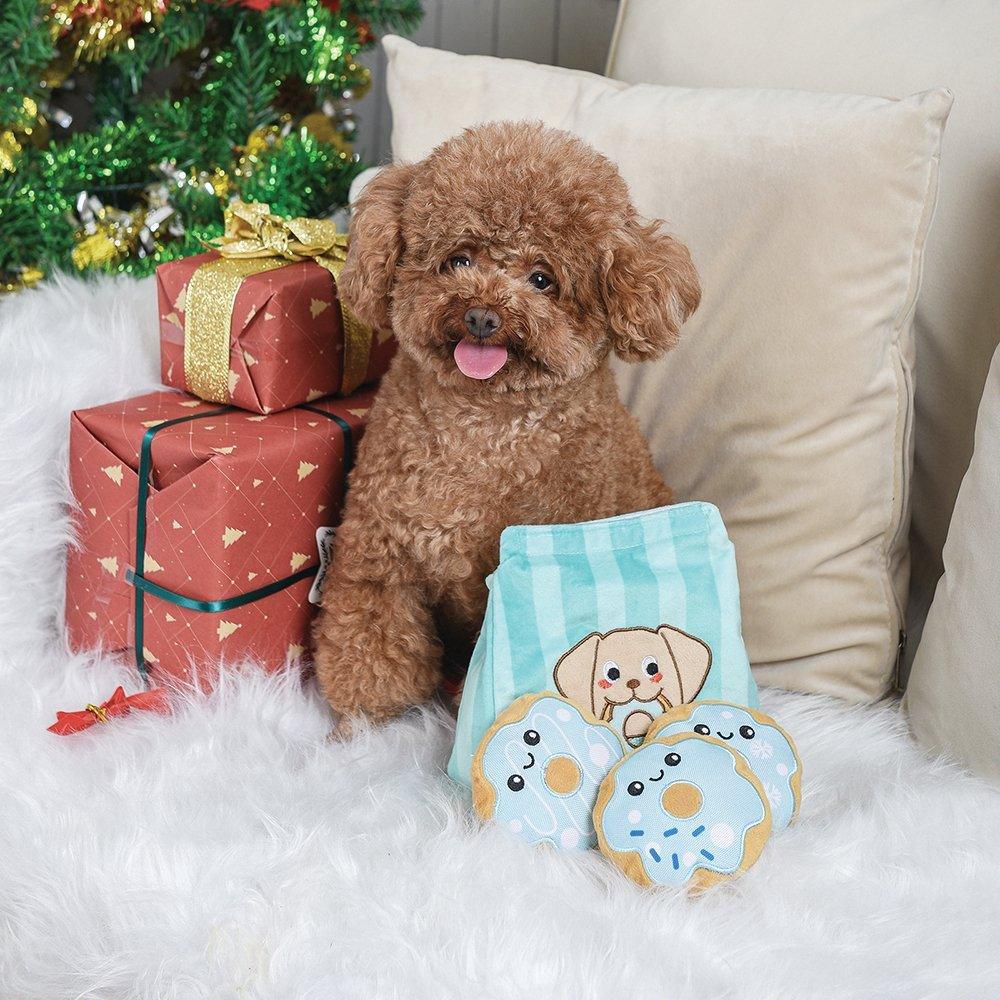 Puzzle Hunter Dog Toy Pooch Sweets Donuts