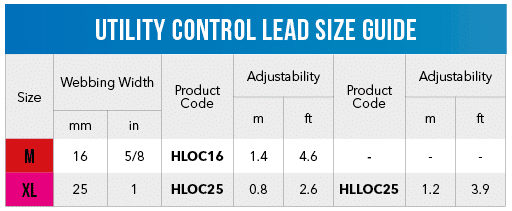 Rogz Control Lead [SIZ:Medium COL:Yellow]