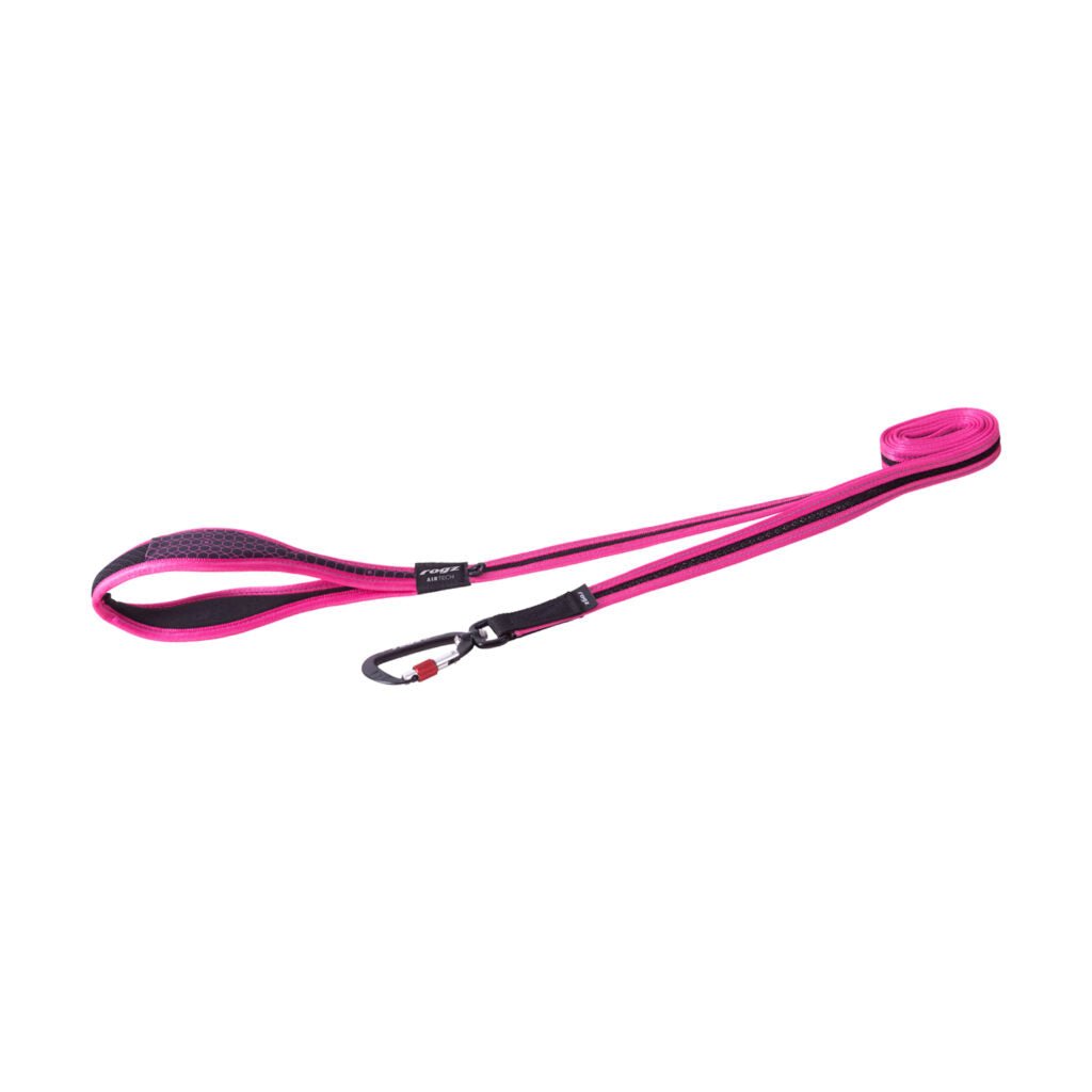 Rogz Airtech Classic Lead [SIZ:Large COL:Rock Red]