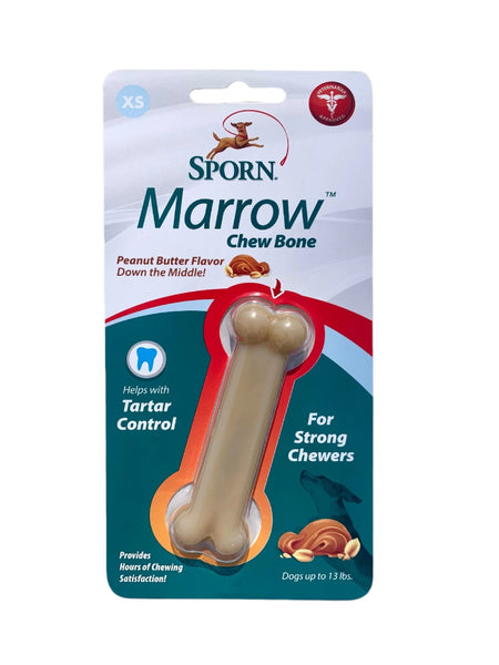 Sporn Marrow Chew Bone Peanut Butter [SIZ:Large]