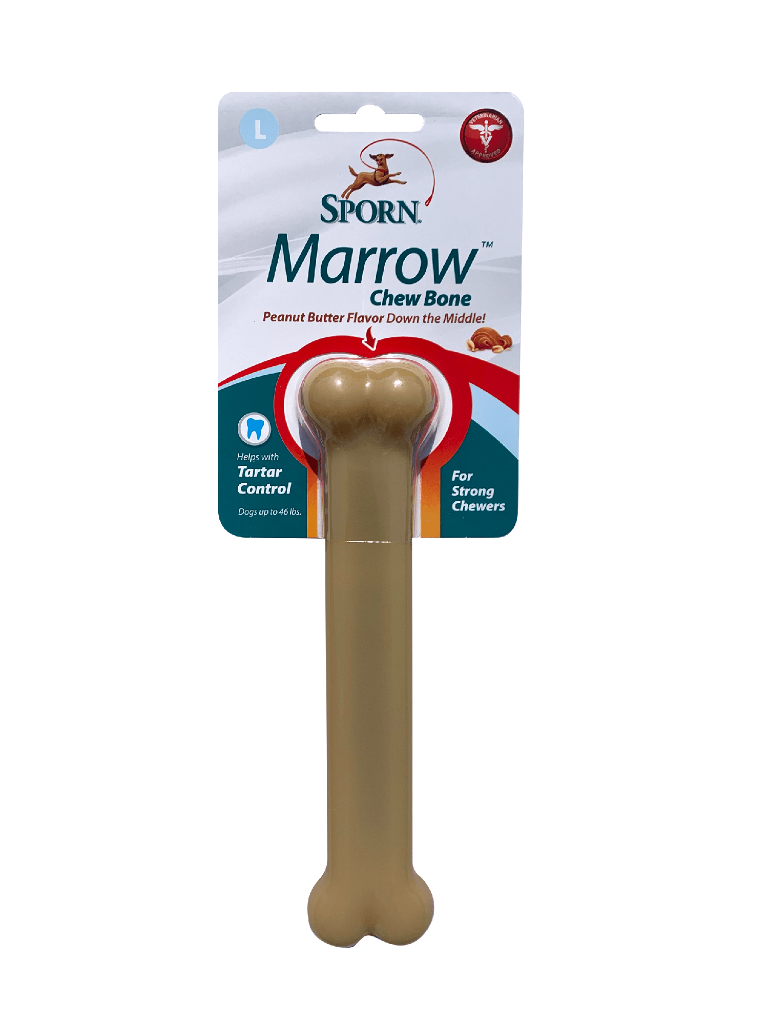 Sporn Marrow Chew Bone Peanut Butter
