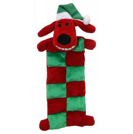 Christmas Loofa Dog Santa Mat 33cm