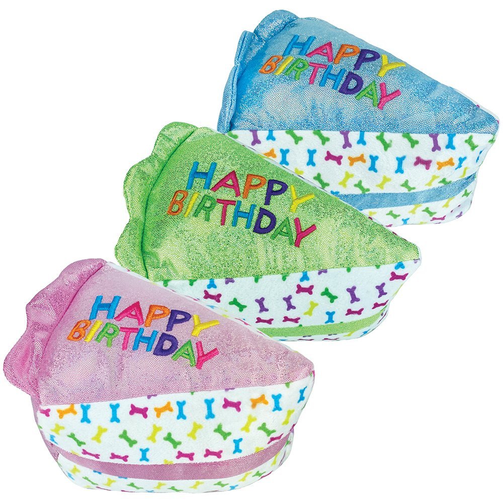 Birthday Cake Dog Toy 15.2cm