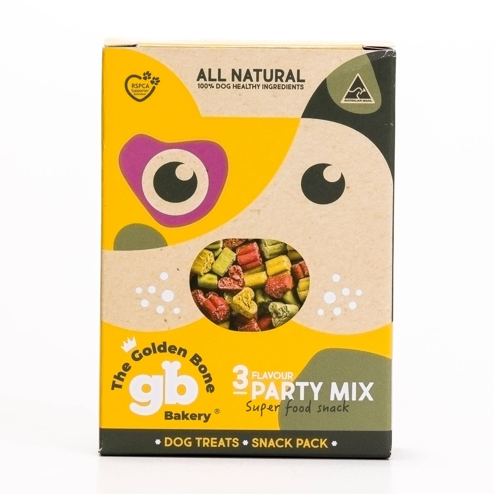 3 Flavour Party Mix Dog Treats