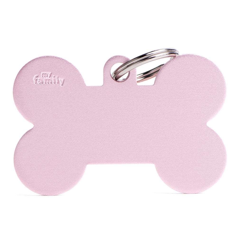 My Family Pet Id Tag Basic Bone Xl [SIZ:Red]