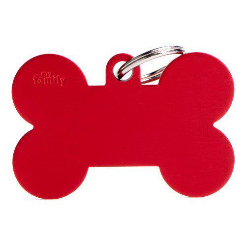 My Family Pet Id Tag Basic Bone Xl [SIZ:Black]