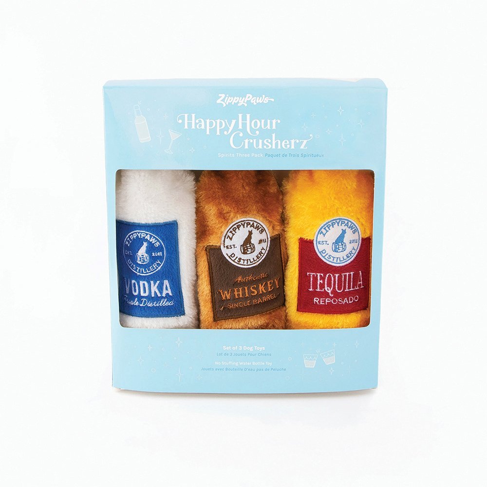 Zippypaws Happy Hour Crusherz 3pk