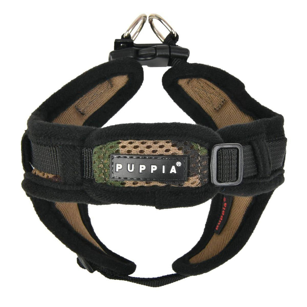 Puppia Soft Harness X [SIZ:X Large COL:Black]