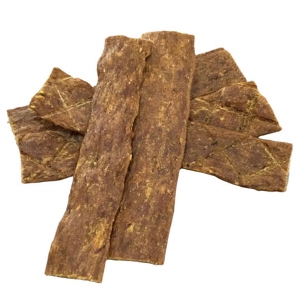 Chicken Jerky Straps 100g