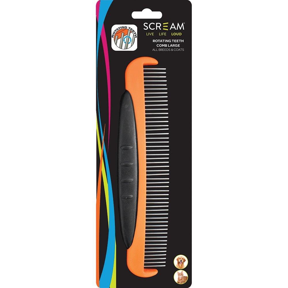 Scream Rotating Teeth Comb