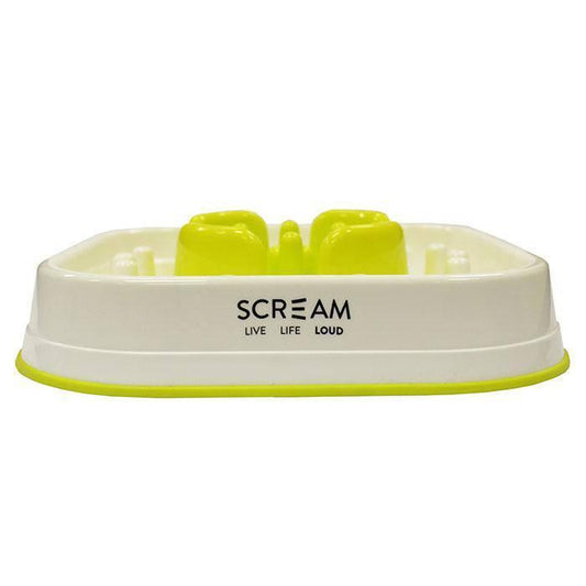 ScreamÂ® Slow Feed Interactive Dog Bowl 28x28x7cm