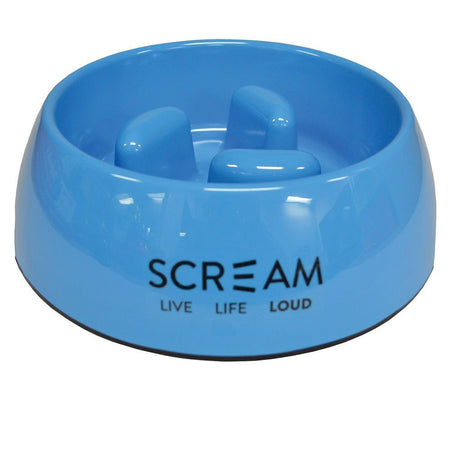 Scream Round Slow Down Pillar Bowl [COL:Blue SIZ:400ml]