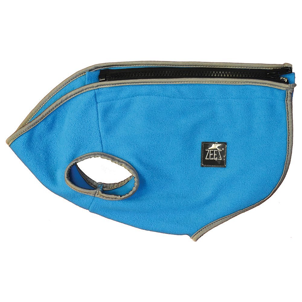 Zeez Cozy Fleece Dog Vest [SIZ:S1 (19cm) COL:Arctic Blue]