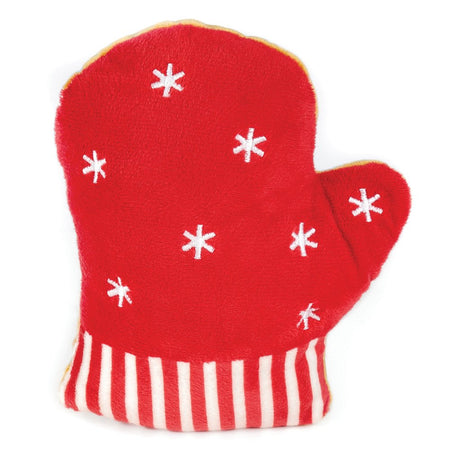 Christmas Snowman And Mitten Plush Cookies 15cm - 2pk