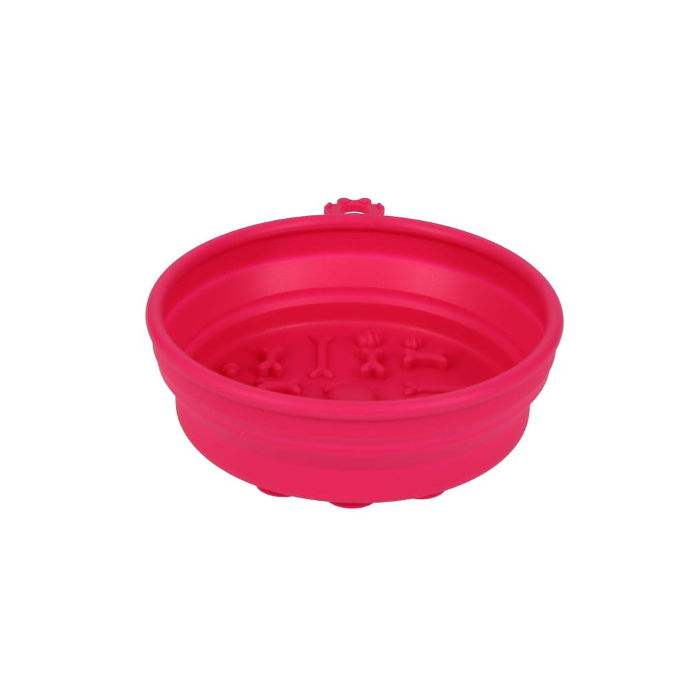 Collapsible Travel Bowl W/suction Base [COL:Green]