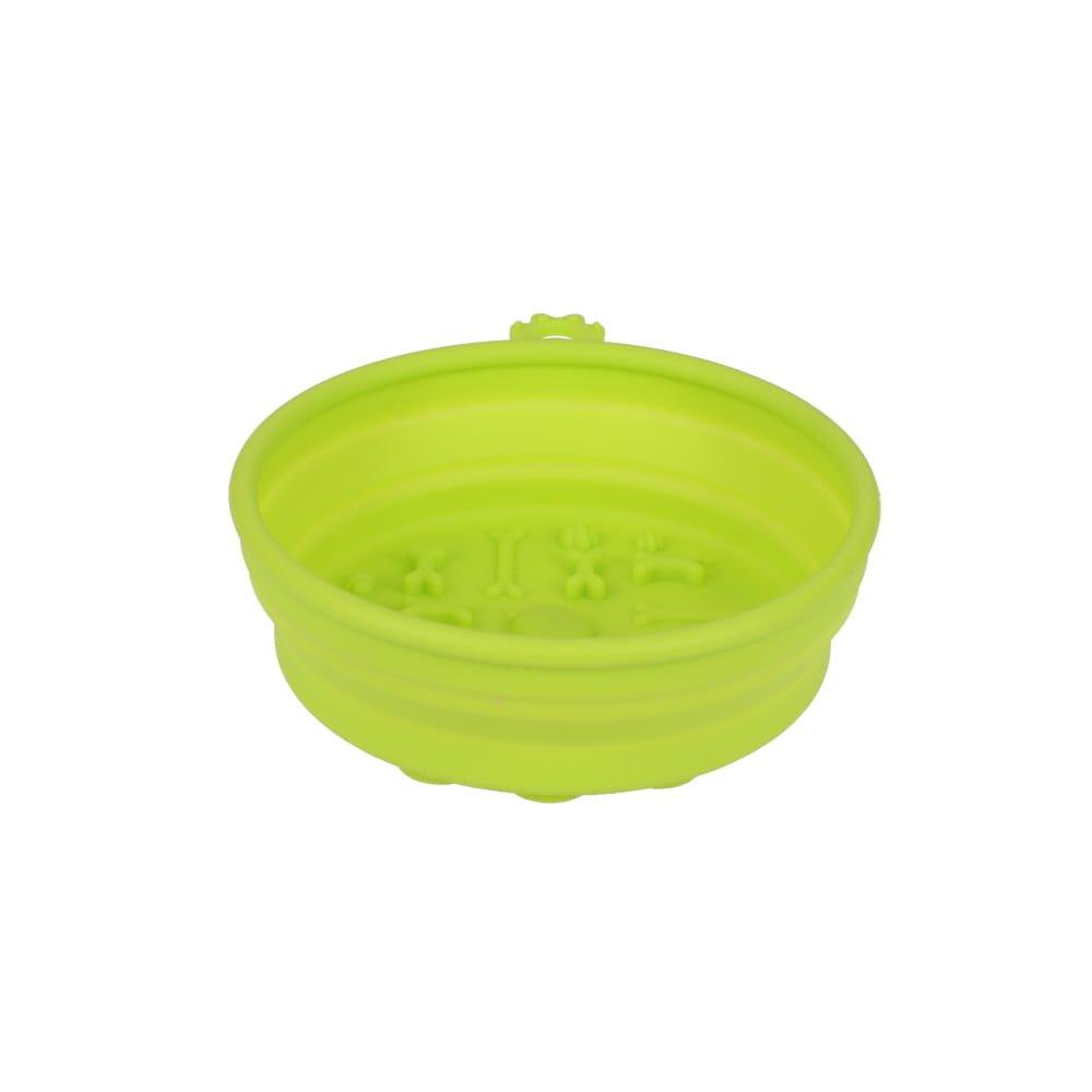 Collapsible Travel Bowl W/suction Base