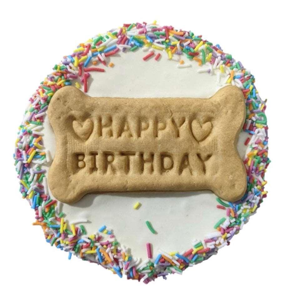 Birthday Party Biscuit Cake Yoghurt