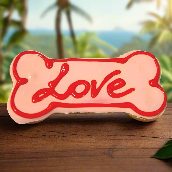 Love Dog Bone Cookie