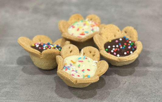 Carob & Yoghurt Sparkle Tart 100g