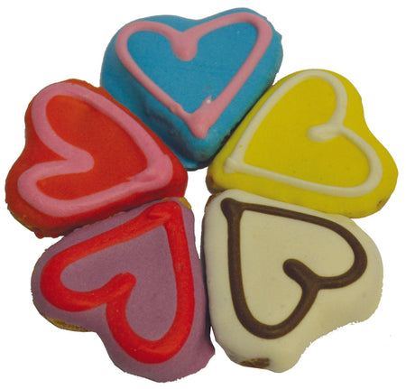 Love Heart Dog Cookie Large