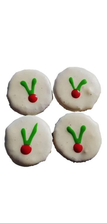 Christmas Holly Biscuit