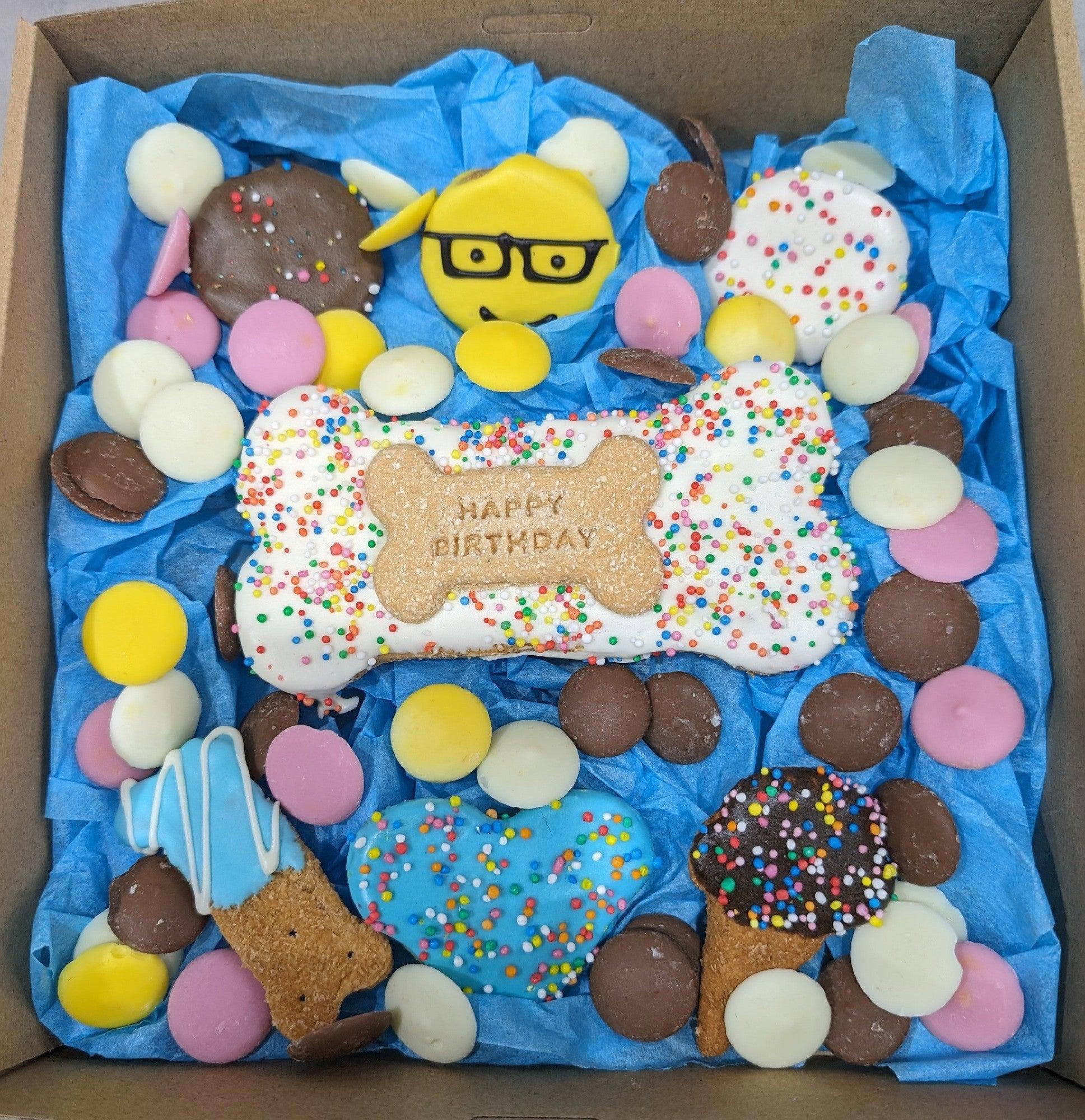 Birthday Cookie Box For Dogs