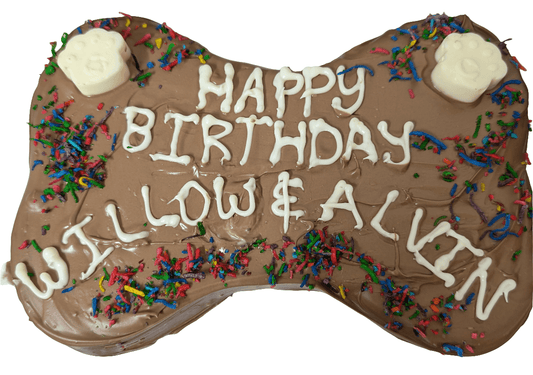 Dog Bone Birthday Cake (in Store Only)
