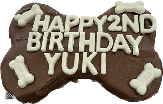 Dog Bone Birthday Cake (in Store Only)