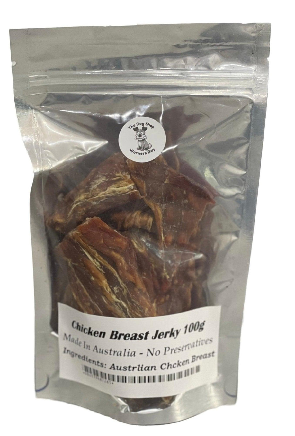 Chicken Breast Jerky Tenderloins Dog Treats 100g