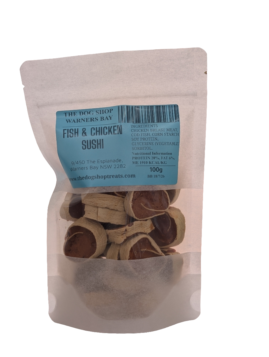 FISH & CHICKEN SUSHI PACKED 