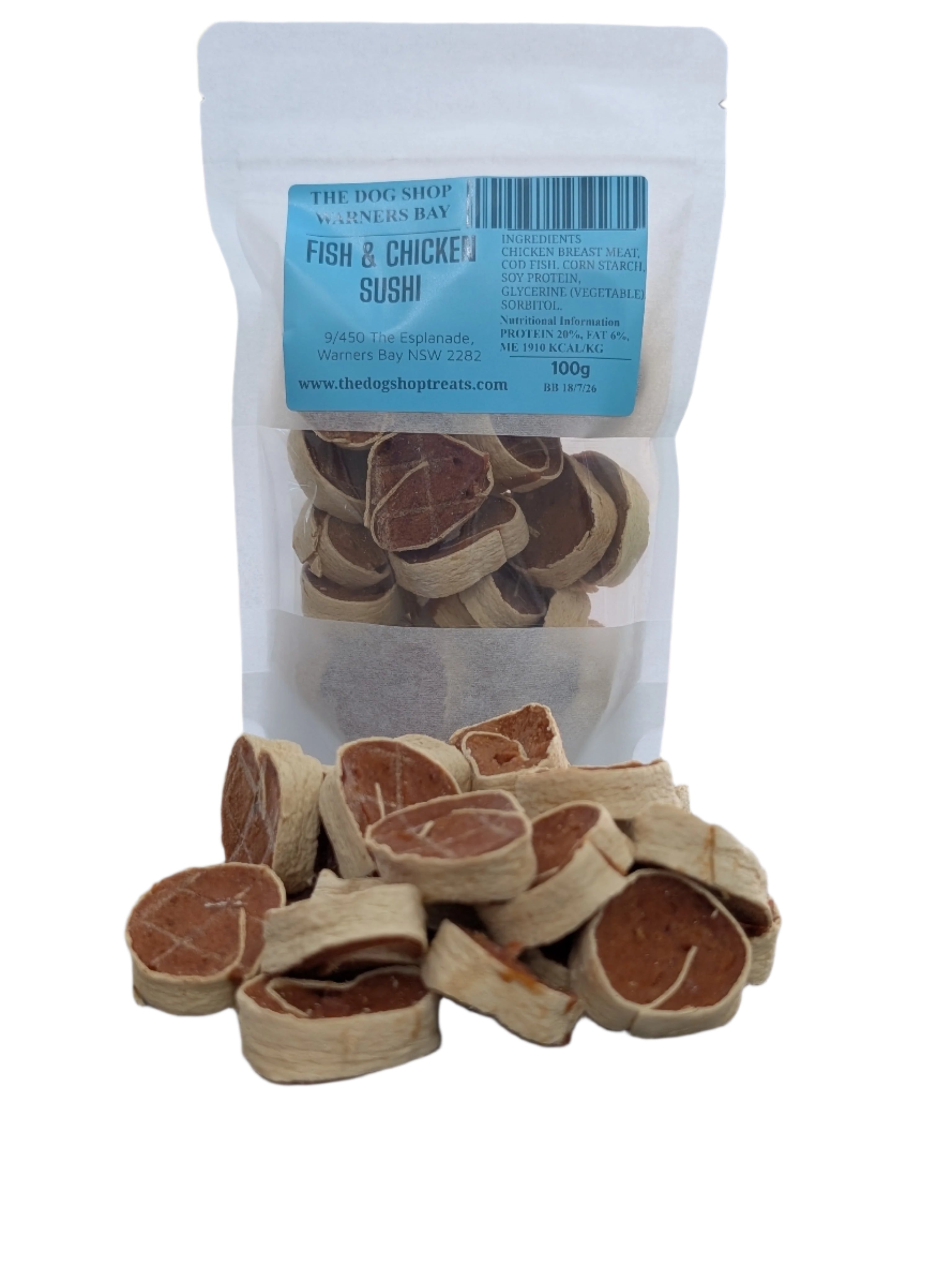 FISH & CHICKEN SUSHI PACKED & LOOSE