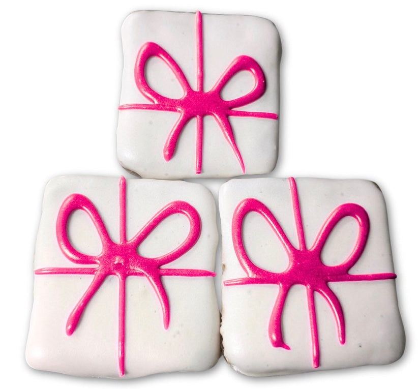 Birthday Present Dog Cookie