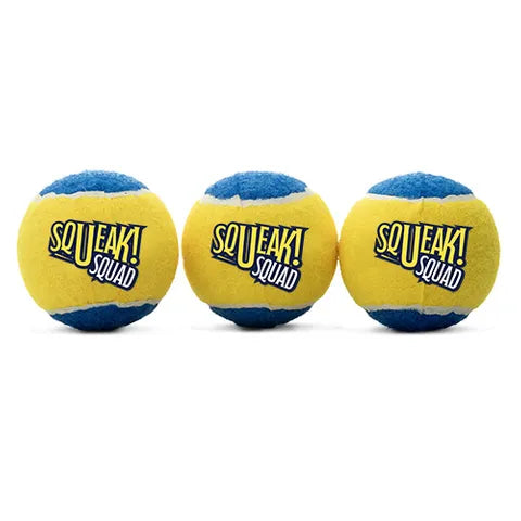 Squeak Squad Tennis Balls 3 Pack