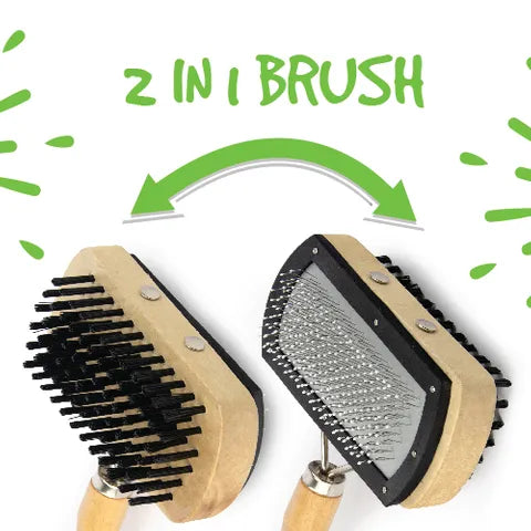 Pet Slicker & Comb Combo
