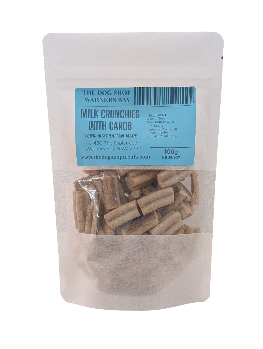 MILK CRUNCHIES WITH CAROB