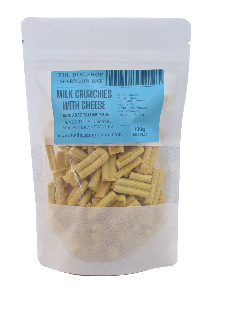 MILK CRUNCHIES WITH CHEESE