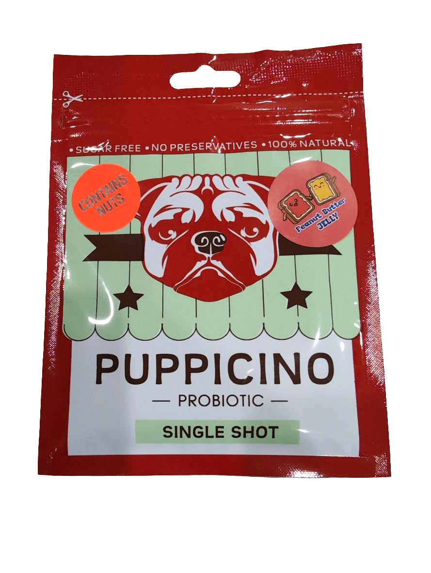 PUPPICINO PEANUT BUTTER & JELLY