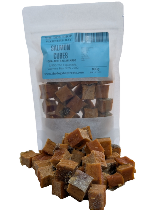 SLAMON BITE CUBES PACKED & LOOSE
