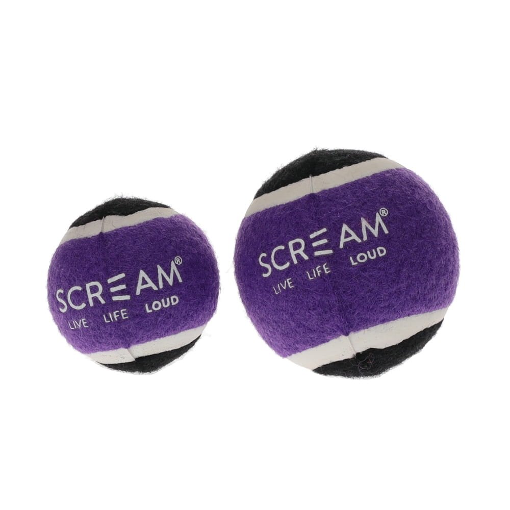 Scream Tennis Ball 2 Pack