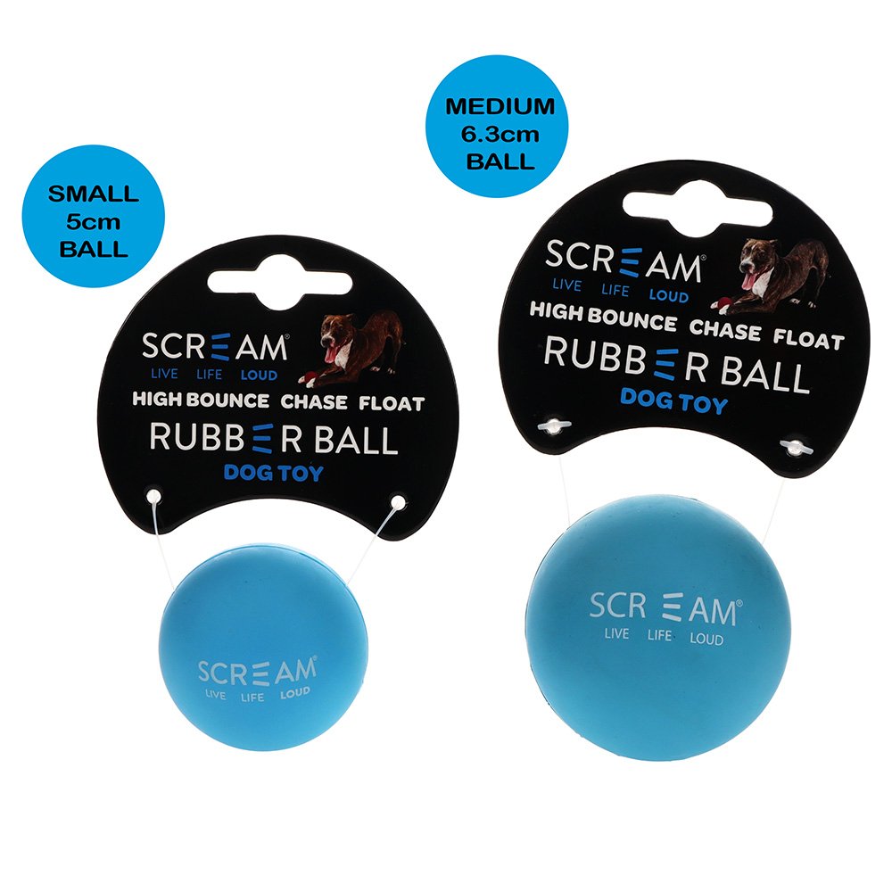 Scream Rubber Ball Small