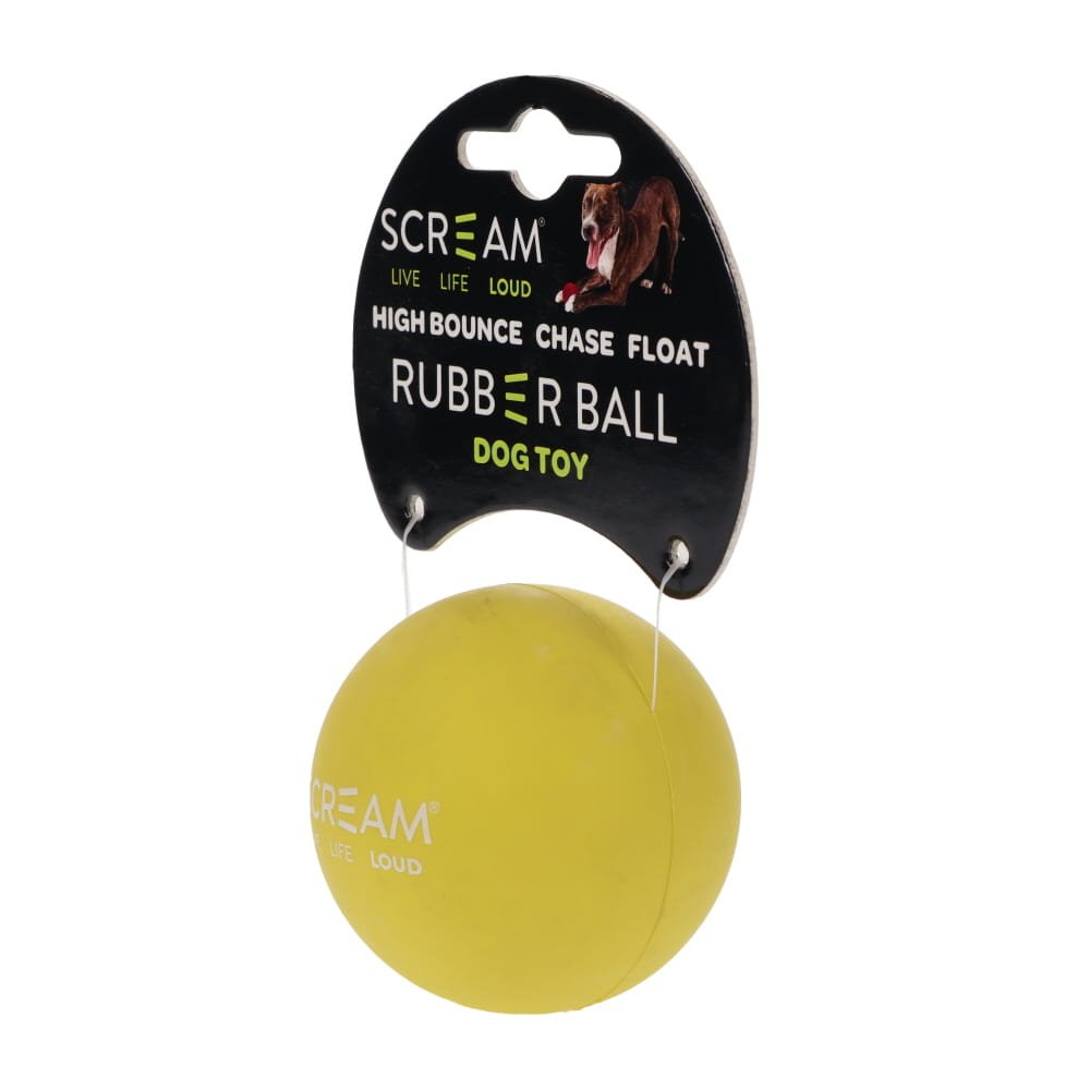 Scream Rubber Ball Medium 6cm