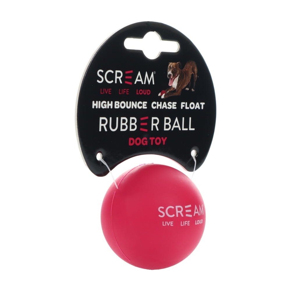 Scream Rubber Ball Small